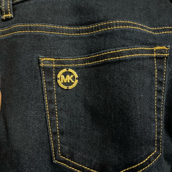 NWT Michael Kors Indigo Blue Jeans Size 10 - Picture 6 of 9